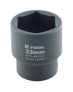 KTI38133 image(1) - K Tool International SOCKT IMP MET 1/2DR 33MM