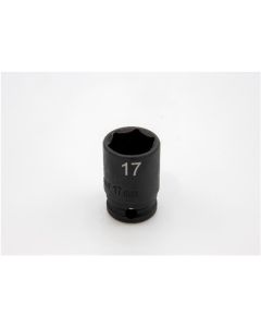 VIM 17MM X 3/8'' DR. CR-MO IMPACT SOCKET - SHALLOW