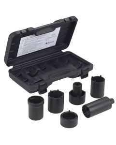 OTC4543A image(0) - OTC 6 Piece 4WD Spindle Nut Socket Set