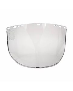 SRW29079 image(0) - Jackson Safety - Replacement Windows for F30 Acetate Face Shields - Clear - 9" x 15.5" X.040" - D Shaped - Bound - (24 Qty Pack)