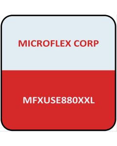 MFXUSE880XXL image(0) - Microflex ULTRASENSE EC NITRILE GLOVES XXL 100PK