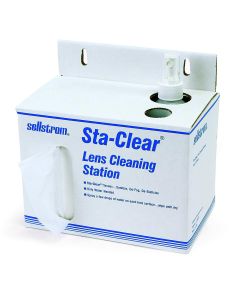 SRWS23469 image(0) - Sellstrom Sellstrom -  Lens Cleaning Cardboard station (1000 tissues and spray bottle)