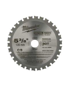 MLW48-40-4070 image(2) - Milwaukee Tool 5-3/8" Metal & Stainless Cutting Circular Saw Blade