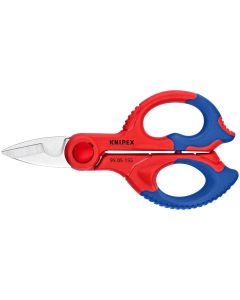 KNP9505155SBA image(1) - KNIPEX ELECTRICIAN'S SHEARS W/PLASTIC BELT CASE