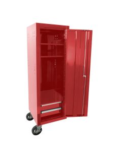 Homak Manufacturing 19IN H2Pro Series Full-Height Side Locker, Red