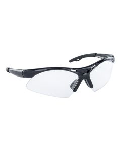 SAS540-0200 image(1) - SAS Safety Diamondback Safe Glasses w/ Black Frame and Clear Lens