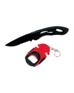 WLMW9345 image(0) - Wilmar Corp. / Performance Tool Northwest Trail Tactical Knife w/ Sharpener