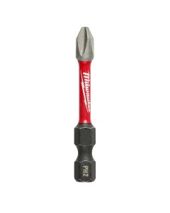 Milwaukee Tool SHOCKWAVE 2" POWER BIT PHILLIPS #2 - BULK (250)