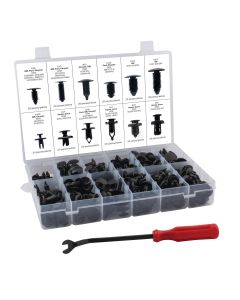 TIT85520 image(1) - 240 pc. Universal Push Pin Retainer Kit with Removal Tool