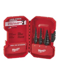 Milwaukee Tool Step Drill Bit Set - 3PC