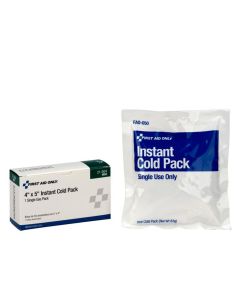 FAO21-004-001 image(0) - First Aid Only 4"x5" Instant Cold Pack 1/box