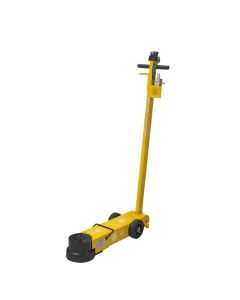 ESC10771 image(0) - ESCO Yellow Jackit 50 Ton 3 stage Long Style Air Hydraulic Lifting Service Jack