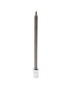 MAY16701 image(0) - Mayhew Mayhew 1/8-Inch SAE Ball Hex Long Insert Socket Bit, 1/4-Inch Drive