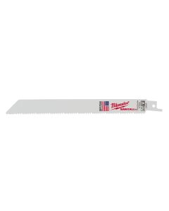 MLW48-01-2093 image(0) - Milwaukee Tool 8" 8/12 TPI SAWZALL Blades (25 Pk)