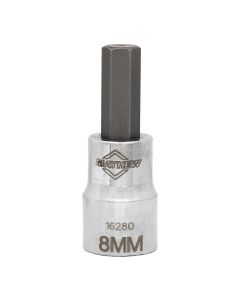 Mayhew Mayhew 8 MM Metric Hex Short Insert Socket Bit, 3/8-Inch Drive