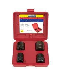 KEN30254 image(0) - Ken-tool 4 PC LUG NUT REMOVER IMPACT SOCKET SET