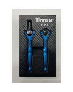 TIT11342 image(0) - Titan 2 pc. Micro Ratchet and Bit Driver Kit