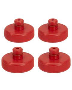 INT380 image(0) - AFF - Rubber Jack Pad Lifting Adapter - Tesla Models 3,S,X - For Use with Service Jacks & 4 Post Lifts