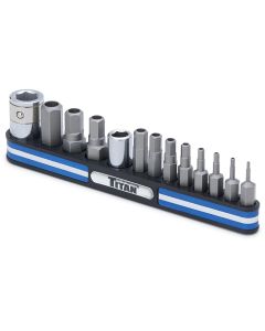 TIT16136 image(0) - TITAN 13-PC TAMPER RESISTANT METRIC HEX BI