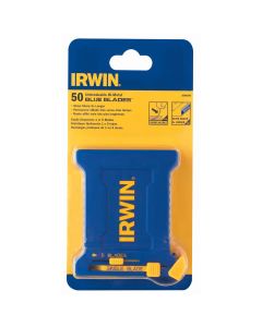Irwin Industrial 50PK BI-METAL RAZOR BLADES "BLUE BLADE" 50 PK