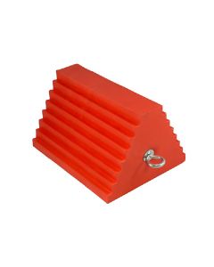 AMN15324 image(1) - AME URETHANE WHEEL CHOCK ORANGE