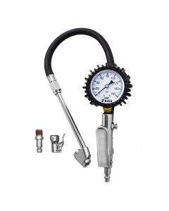 Astro Pneumatic 2.5" Dial Tire Inflator with Locking & Dual Chucks