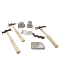 MRT647K image(0) - Martin Tools 7-Piece Body and Fender Repair Set with Hickory Ha