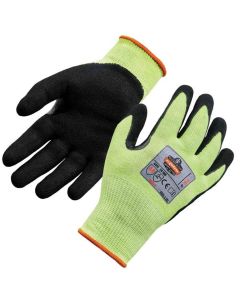 ERG17812 image(0) - Ergodyne 7041 S Lime Nitrile-Coated Level 4 Cut Gloves