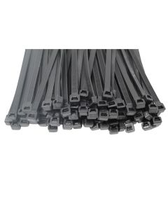 KTI78145-3 image(0) - K Tool International 3-PACK Cable Zip Tie Tie 14 in. Black 100/bag 120 lb. Tensile