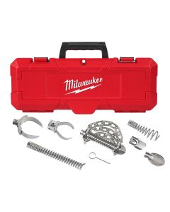 Milwaukee Tool 2" - 4" Head Attachment Kit for Milwaukee&reg; 7/8" Sectional Cable