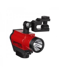 BAYXPP-5466R image(0) - Bayco Helmet-Mounted Dual-Light Flashlight - Red