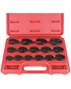 Astro Pneumatic 15PC METRIC FLARE CROWFOOT WRENCH SET 8MM-24MM