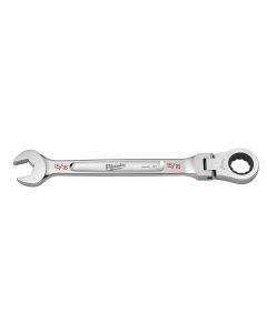 MLW45-96-9821 image(3) - Milwaukee Tool 15/16" Flex Head Ratcheting Combination Wrench