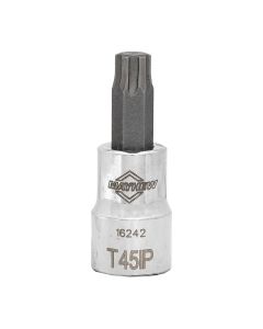 MAY16242 image(0) - Mayhew Mayhew T45IP Torx Plus&reg; Short Insert Socket Bit, 3/8-Inch Drive