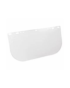 Jackson Safety - Replacement Windows for F20 Polycarbonate Face Shields - Clear - 8" x 15.5" x 0.060" - Shape E - Unbound (36 Qty Pack)