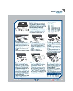 Multi Purpose Bearing and Pulley Puller Set