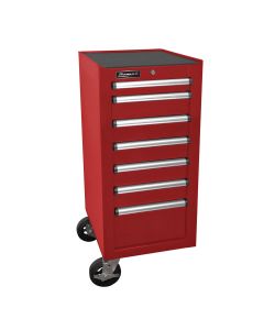 HOMRD08018070 image(0) - Homak Manufacturing 18 in. H2Pro Series 7-Drawer Side Cabinet, Red
