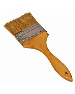 KTI74030 image(1) - K Tool International BRUSH UTILITY 3IN. NATURAL BRISTLES WOOD HANDLE