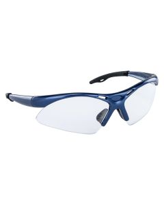 SAS540-0300 image(0) - Safety Glasses  Blue Frame and Clear Lens