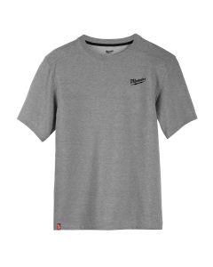 Milwaukee Tool HYBRID WORK TEE - SS GRAY L