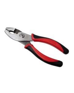 KTI53006 image(0) - K Tool International Pliers Slip Joint 6 Inch Red Handle