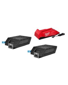 MLWMXFC-2XC image(0) - Milwaukee Tool MX FUEL REDLITHIUM XC406 Battery/Charger Expansion Kit