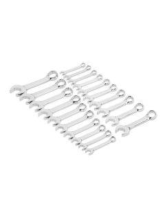 KDT81903 image(0) - 20PC SAE/METRIC STUBBY COMBO WRENCH SET