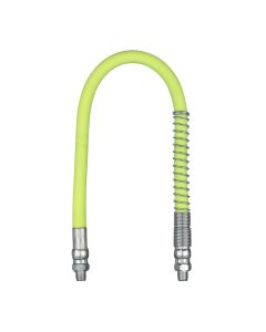 LEGL2915FZSP image(0) - Legacy Manufacturing Flexzilla 18" Grease Hose 3/16 MNPT Spring Guard