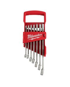 MLW48-22-9407 image(0) - Milwaukee Tool 7pc Combination Wrench Set - SAE