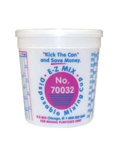 EZX70032 image(1) - E-Z Mix 1 QUART DISPOSABLE MIXING CUPS 100/BOX