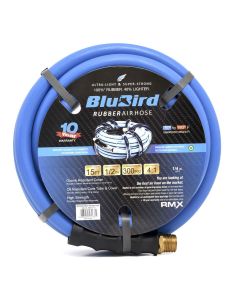 BLBBB1215 image(0) - BluBird BluBird Rubber Air Hose 1/2 in. x 15 ft.