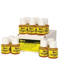 UVUB499012 image(0) - UVIEW UNIVERSAL A/C SYSTEM DYE: (12 X 1/4OZ./7.5ML)