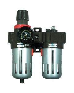 AST2616 image(2) - Astro Pneumatic FILTER REGULATUR AND LUBRICATOR WITH GAUGE