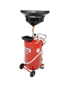 LIN3635 image(0) - Lincoln Lubrication Pressurized, Self-evacuating, Used Fluid Drain, 25 Gallon, Red